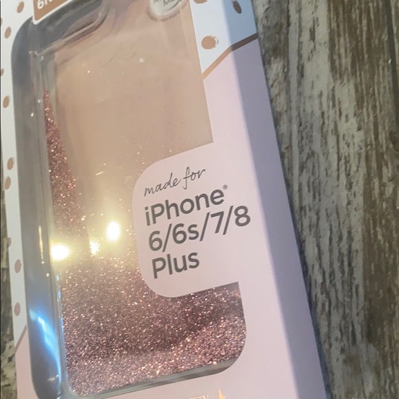 PINK GLITTER IPHONE 6/6a/7/8 PLUS CASE BRAND NEW - Picture 2 of 4